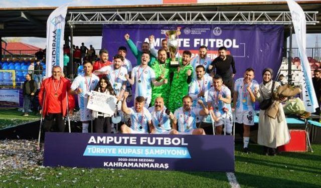 AMPUTE FUTBOL TÜRKİYE KUPASI BİZİM