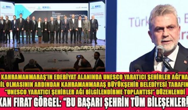 BAŞKAN GÖRGEL: “ARTIK DÜNYA ŞEHRİYİZ”