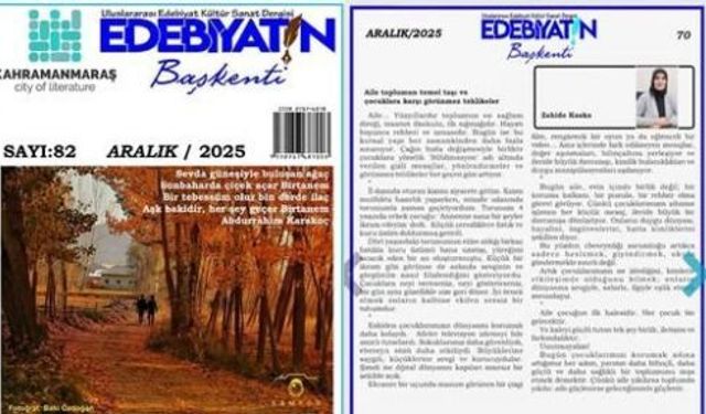 YAZARIMIZ KOSKA ARTIK DERGİLERDE