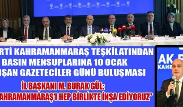 BAŞKAN GÜL: ÇABAMIZ DAHA MODERN BİR ŞEHİR İÇİN