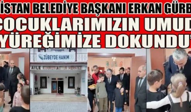 BAŞKAN GÜRBÜZ: “İYİ Kİ VARSINIZ ÇOCUKLAR”
