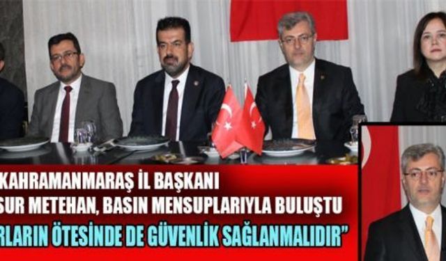 BAŞKAN METEHAN; NE MUTLU TÜRKÜM DİYENE!