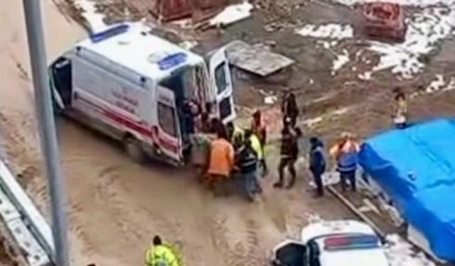 İNŞAATTAN DÜŞEN İŞÇİ YARALANDI