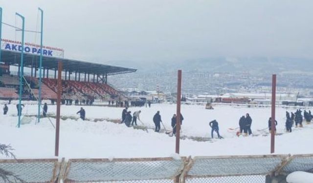 SPORA KAR ENGELİ, MAÇ ERTELENDİ