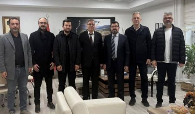 KADASTRO MD.ATEŞ’E YILDIZ VE TAŞDEMİR’DEN ZİYARET