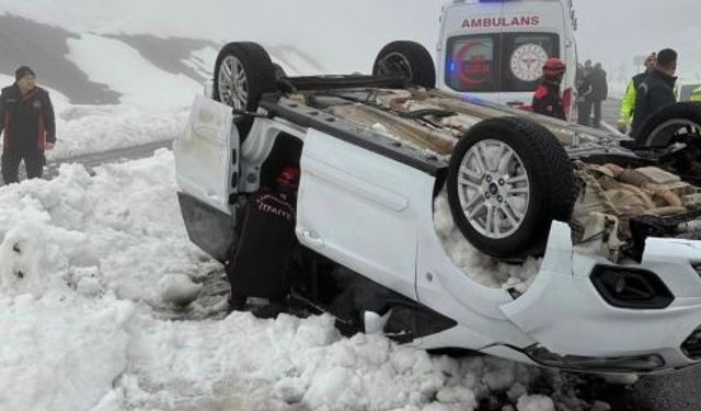 KONTROLDEN ÇIKTI, TAKLA ATTI