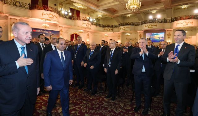 MV. M. ŞAHİN, CUMHURBAŞKANI ERDOĞAN İLE MISIR’DA