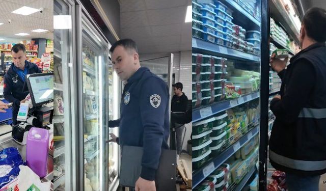 DULKADİROĞLU’NDA MARKETLERE SIKI DENETİM