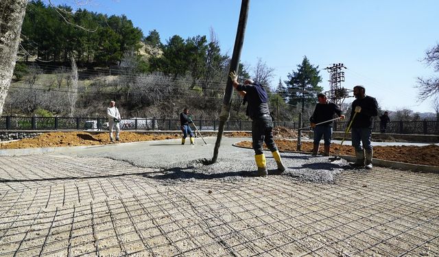 ÇINARALTI SOSYAL TESİSLERİ’NE ÇEVRE DÜZENİ