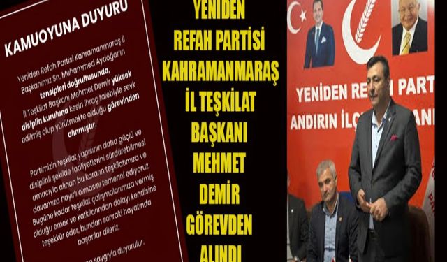 YRP’DE YAPRAK DÖKÜMÜ