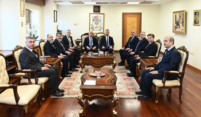 GÖRGEL VE KİRİŞCİ’DEN KSÜ REKTÖRÜ OKUMUŞ’A ZİYARET