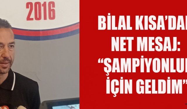 TEKNİK PATRON KISA: HEDEFİMİZ BELLİ