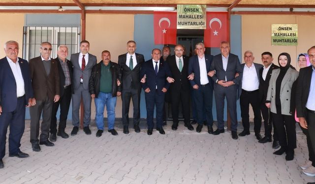 BAŞKAN TOPTAŞ: “MAH. HER TALEBİ BİZİM YOL HARİTAMIZDIR”