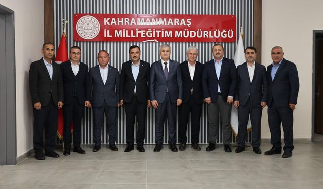 EĞİTİM-BİR-SEN’DEN İL M:E. MÜDÜRÜ AKPINAR’A ZİYARET