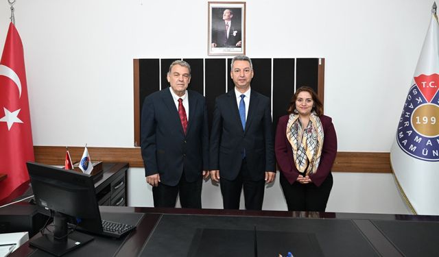 KSÜ GÜZEL SANATLAR FAKÜLTESİ’NDE DEKANLIK DEVİR TESLİMİ