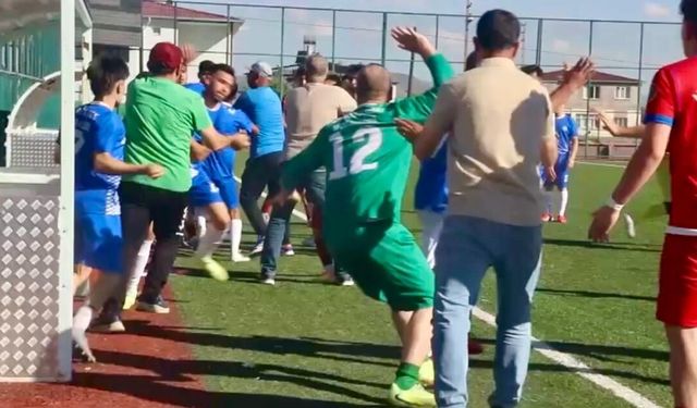 2. AMATÖR’DE OLAY ÇIKTI, MAÇ TATİL