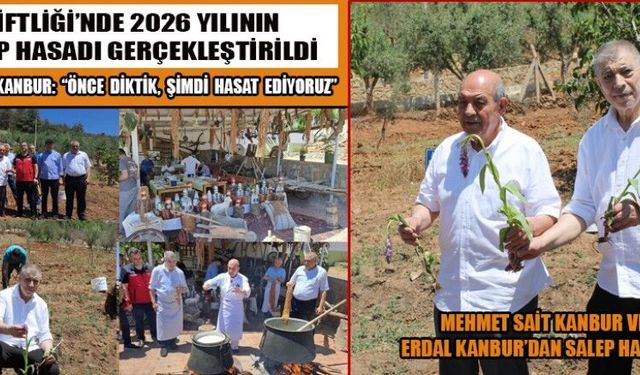 BAŞKAN KANBUR: SALEP HER EVE GİRECEK