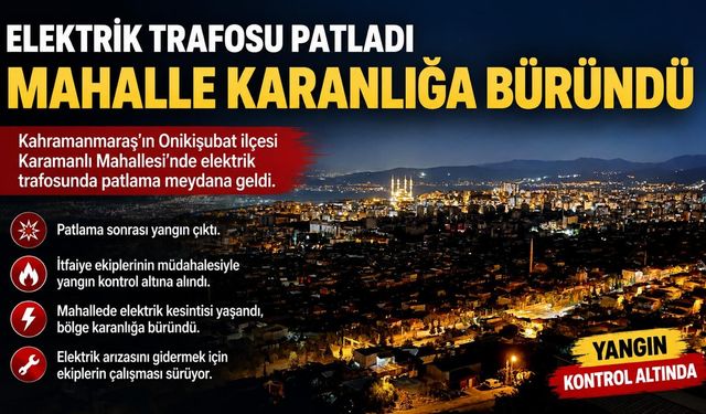 KARAMANLI ELEKTRİKSİZ KALDI