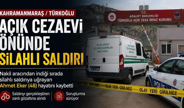 CEZAEVİ ÖNÜNDE CİNAYET