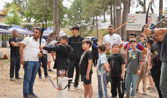 BÜYÜKŞEHİR’DEN BABA VE OĞULLARA DOĞAYLA İÇ İÇE UNUTULMAZ KAMP DENEYİMİ