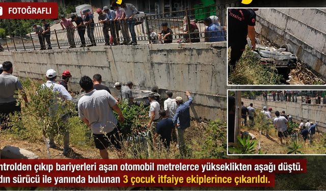 TRAFİK KAZASI, YARALI ÇOCUKLAR VAR