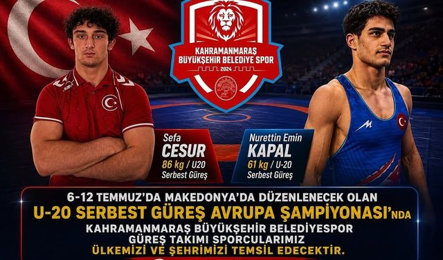 GENÇ PEHLİVANLARIMIZ AVRUPA ŞAMPİYONASI’NDA