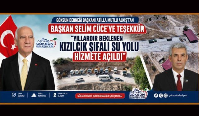 BAŞKAN CÜCE: İLÇEMİZİN HER NOKTASINA HİZMET ULAŞTIRIYORUZ