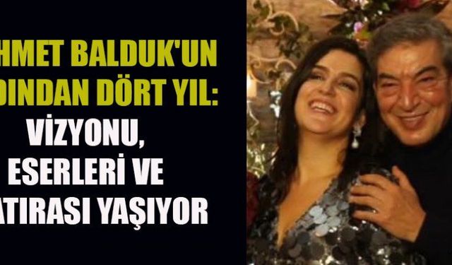 NAZLI CEYLAN BALDUK KURTUL "MEHMET BALDUK’UN KIZI OLMAK EN KIYMETLİ UNVANIM"