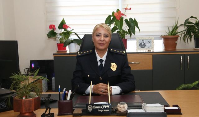 ELBİSTAN’IN YENİ EMNİYET MÜDÜRÜ; BERRİN ÇEVİK