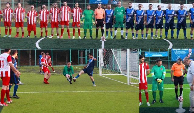 KURUMLARARASI FUTBOL TURNUVASI; BAŞLAMA VURUŞU BAŞKAN AKPINAR’DAN