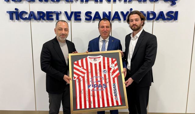 İSTİKLALSPOR’DAN BAŞKAN BULUNTU’YA TEBRİK ZİYARETİ