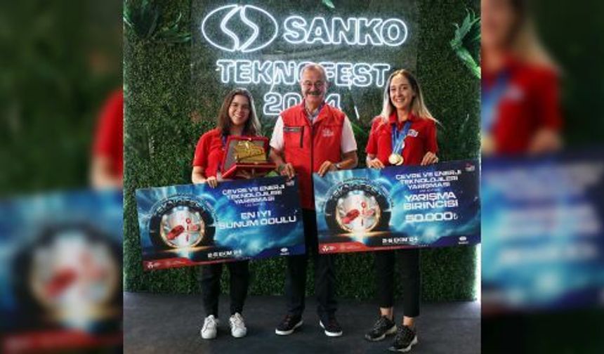 TEKNOFEST AKDENİZ’DE EN ÇEVRECİ PROJE ÖDÜLLERİ