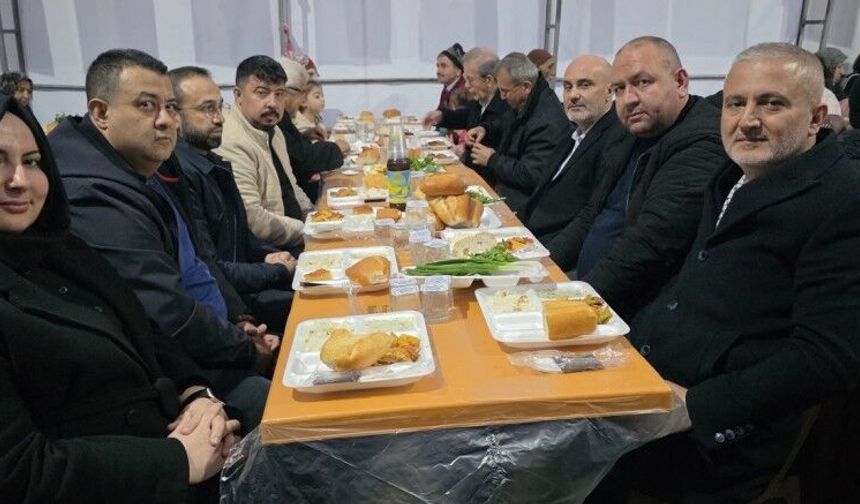 AK PARTİ İL BAŞKANI BURAK GÜL NAMIK KEMAL MAH’DE