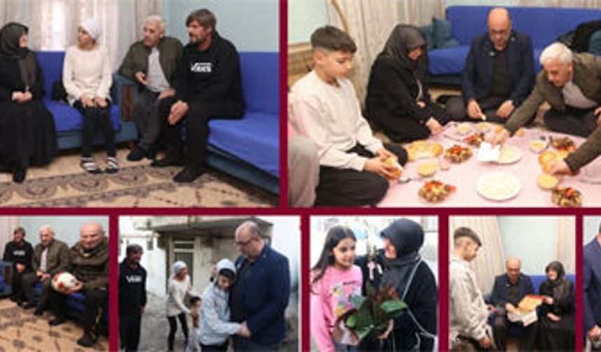 BAŞKAN AKPINAR’DAN ANLAMLI RAMAZAN ZİYARETİ