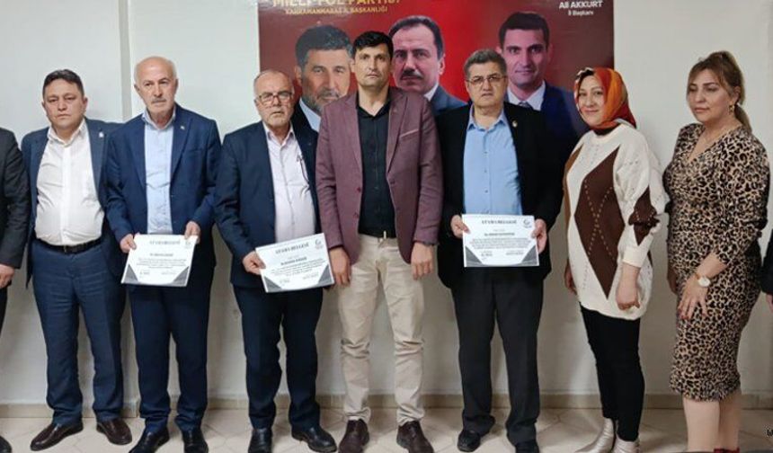 MİLLİ YOL PARTİSİ İL BAŞKANLIĞI’NDA GÖREV DEĞİŞİMİ