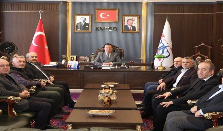 BAŞKAN ATLI’DAN KMTSO BAŞKANI BULUNTU’YA ZİYARET