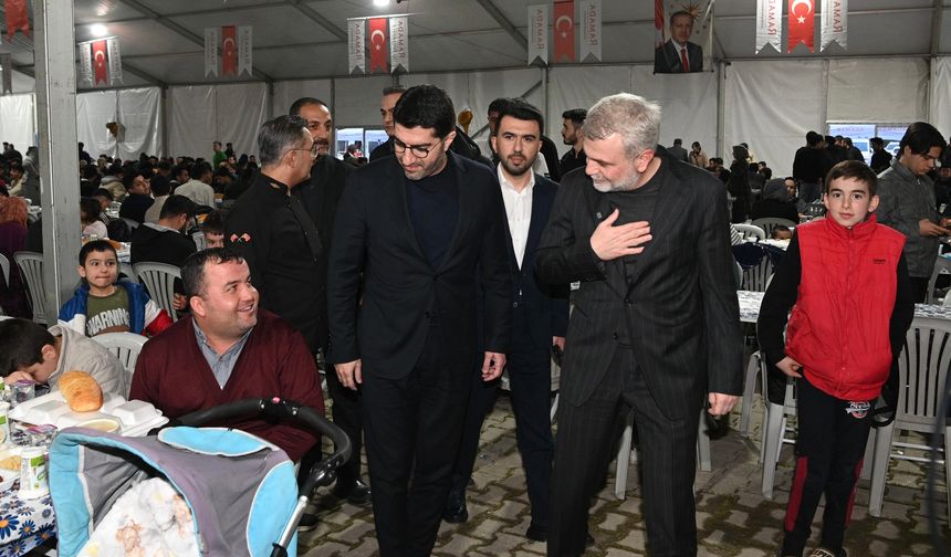 BAŞKAN GÖRGEL, VATANDAŞLARLA GÖNÜL SOFRASINDA