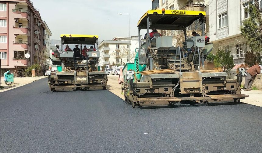 DULKADİROĞLU YENİŞEHİR MAH.’NE ASFALT