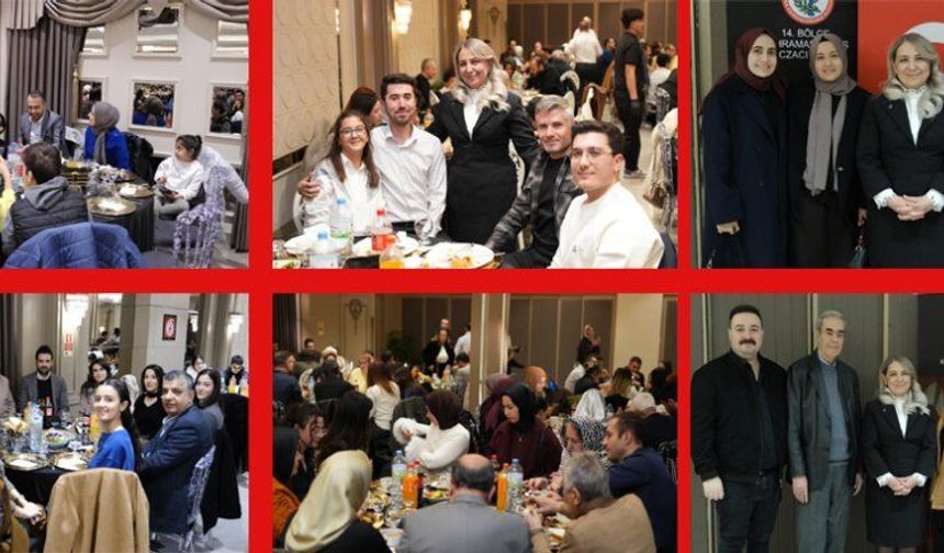 ECZACILAR İFTAR SOFRASINDA BULUŞTU