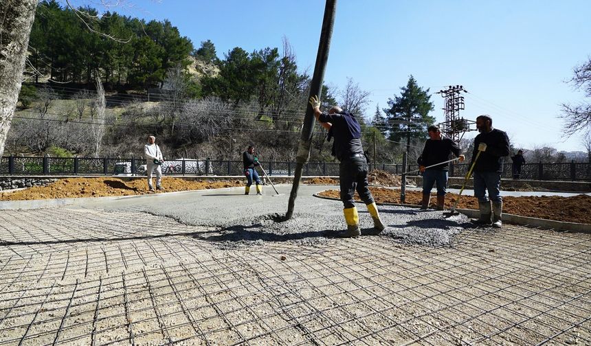 ÇINARALTI SOSYAL TESİSLERİ’NE ÇEVRE DÜZENİ