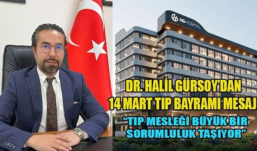 HG HOSPİTAL’DAN TIP BAYRAMI MESAJI