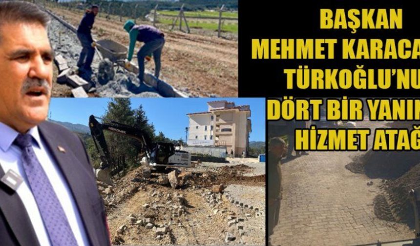 BAŞKAN KARACA’NIN HEDEFİ; DAHA YAŞANABİLİR BİR İLÇE