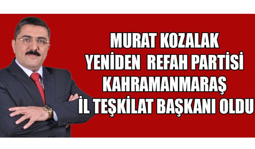 YENİDEN REFAH PARTİSİ’NDE YENİ ATAMA