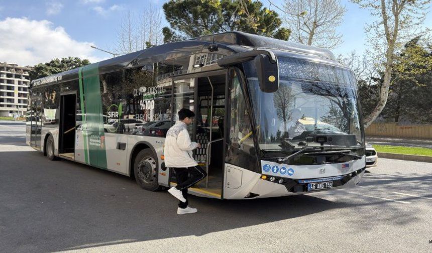 ELEKTRİKLİ OTOBÜSLER YOLLARDA