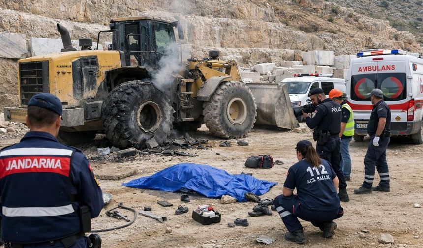 MERMER OCAĞINDA PATLAMA: 1 ÖLÜ