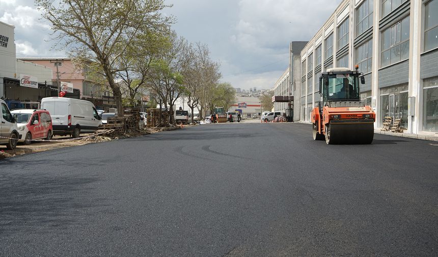 TOPTANCILAR SİTESİNDE ASFALT ÇALIŞMASI