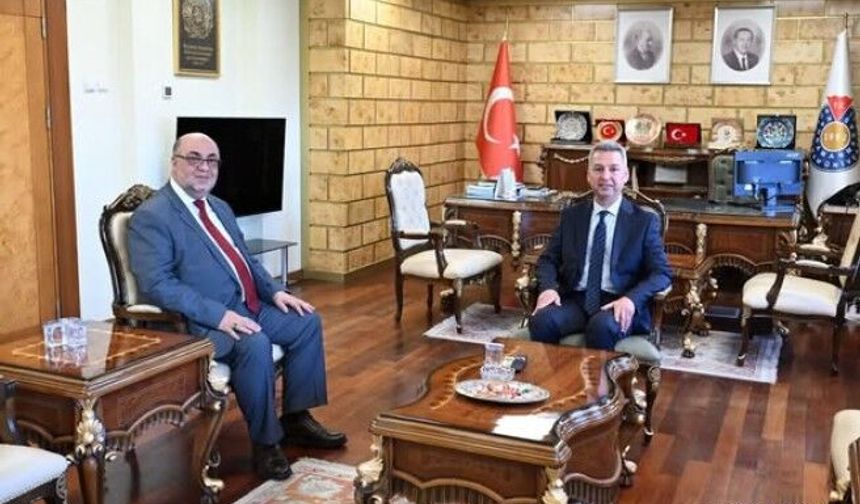 AKPINAR’DAN OKUMUŞ’A HAYIRLI OLSUN ZİYARETİ