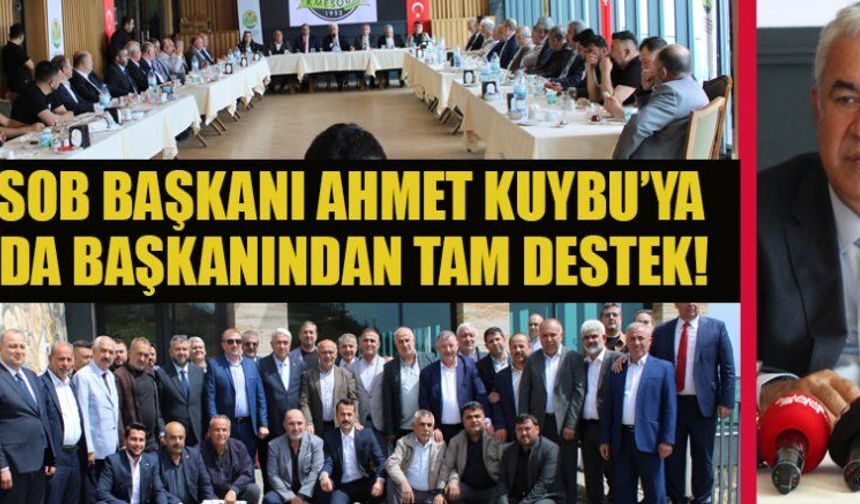 BAŞKAN KUYBU: BİRLİKTE GÜÇLÜYÜZ