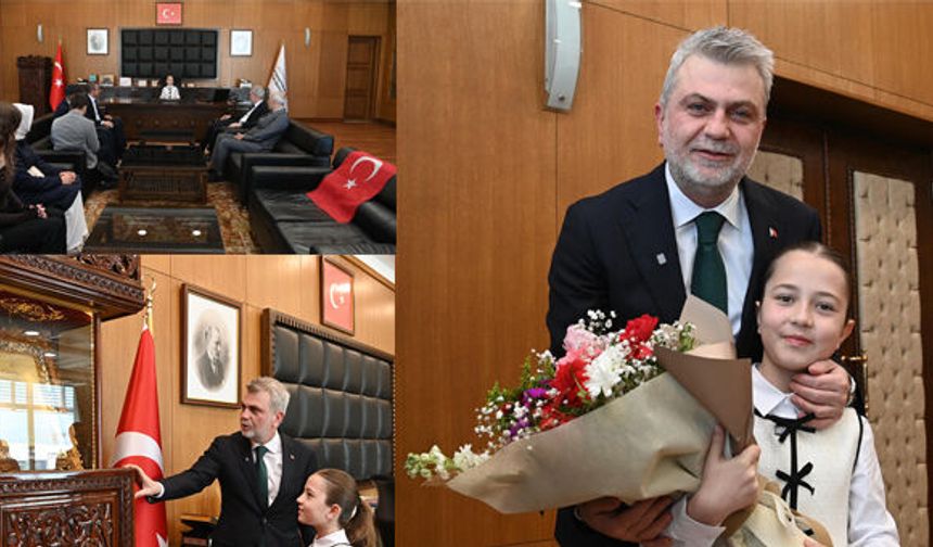 BAŞKAN GÖRGEL, KOLTUĞU ERVA ZEHRA BOYRAZ’A DEVRETTİ