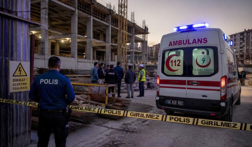 ELEKTRİK AKIMINA KAPILAN İŞÇİ HAYATINI KAYBETTİ